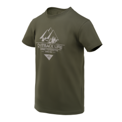 HELIKON-Tex.T-Shirt (Outback Life) - Taiga Green