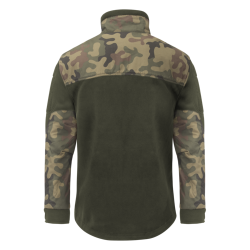 HELIKON-Tex.Bluza INFANTRY - Fleece - Olive Green/PL Woodland