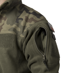 HELIKON-Tex.Bluza INFANTRY - Fleece - Czarna/PL Woodland