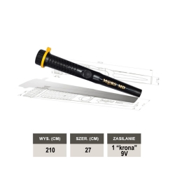 MARS MD Pinpointer Black Czarny