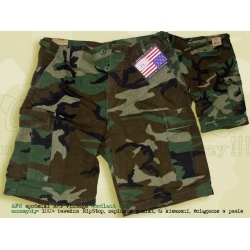 MFH spodenki BDU R/S Vintage Woodland Camo