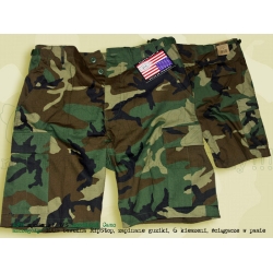 MFH spodneki BDU R/S Woodland Camo