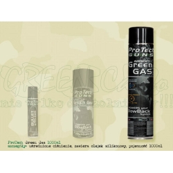 Pro Tech Guns Airsoft Green Gas z olejkiem silikonowym 1000ml