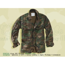 Surplus Tex. bluza BDU Vintage Woodland Camo