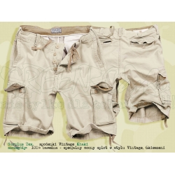 Surplus Tex. spodenki Vintage Shorts Khaki