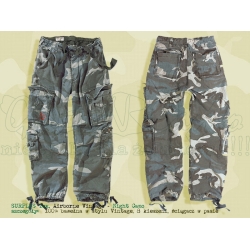 Surplus Tex. spodnie AirBorne Vintage Night Camo