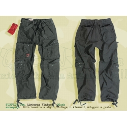 Surplus Tex. spodnie AirBorne Vintage Black