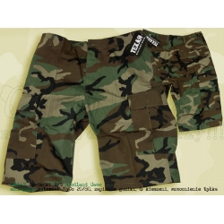 TEXAR spodenki BDU R/S NyCo Woodland Camo