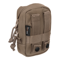 Tasmanian Tiger Tac Pouch 1 Vertical Coyote Brown