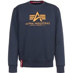 Bluza ALPHA INDUSTRIES Basic Sweater New Navy