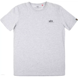 Alpha Industries T-Shirt Basic T Small Logo Grey