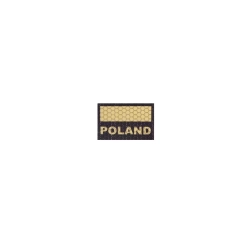 COMBAT-ID naszywka IR C4 POLAND Tan