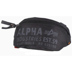 ALPHA INDUSTRIES nerka Cargo Oxford Waist Bag Black