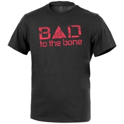 DIRECT ACTION T-Shirt Bad To The Bone Czarny