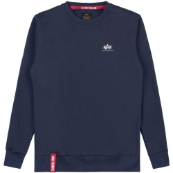 Bluza ALPHA INDUSTRIES Basic Sweater Small Logo New Navy