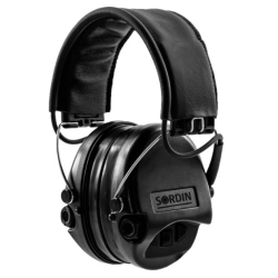SORDIN słuchawki Supreme Pro czarna skórzana opaska 75302-02-S