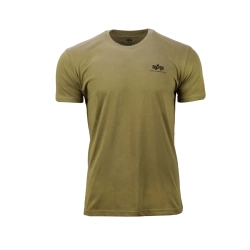 Alpha Industries T-Shirt Basic T Small Logo Olive
