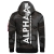 Bluza ALPHA INDUSTRIES Back Print Hoody Black Camo