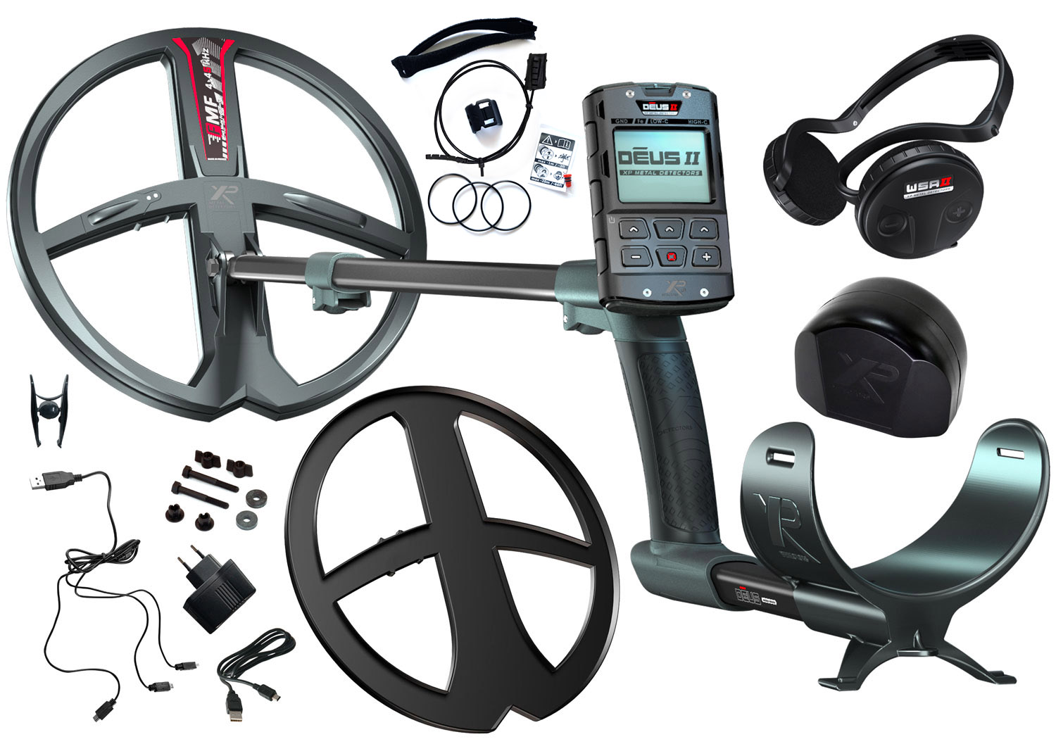 XP Deus II FMF28RC + WS Audio II